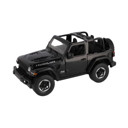 Fjernstyret RC-bil Jeep Wrangler Rubicon RASTAR — sort, 5xAA + 2xAA