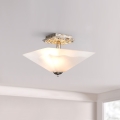 Flambeau - Loftlampe STAR 2xE27/40W/230V guld