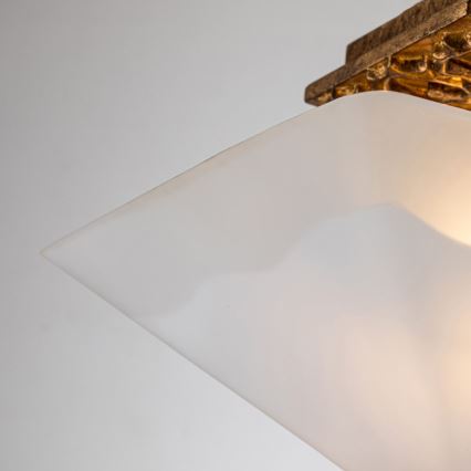 Flambeau STAR-F-S-DG - Loftlampe STAR 2xE27/40W/230V kobber