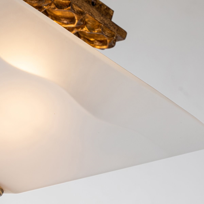 Flambeau STAR-F-S-DG - Loftlampe STAR 2xE27/40W/230V kobber