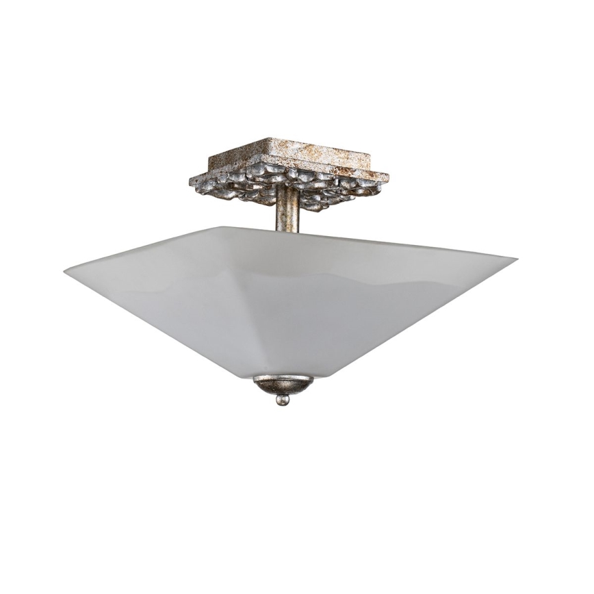 Flambeau - Loftlampe STAR 2xE27/40W/230V guld