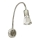 Fleksibel bordlampe ARENA 1xE14/40W/230V mat krom