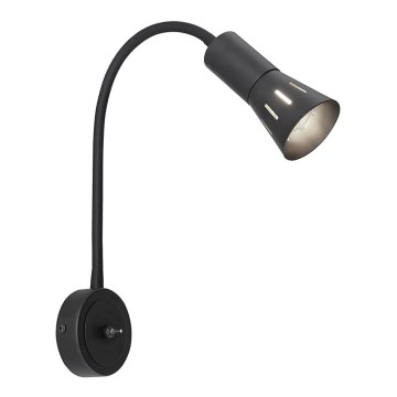 Fleksibel bordlampe ARENA 1xE14/40W/230V sort