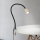 Fleksibel bordlampe med klemme DOTTY 1xGU10/10W/230V beige/sort