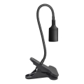 Fleksibel bordlampe med klemme til plantevækst PLANTY 1xE27/30W/230V sort