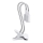 Fleksibel bordlampe med klemme til plantevækst PLANTY 2xE27/30W/230V hvid