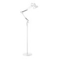 Fleksibel gulvlampe AURIQ 1xE27/60W/230V 184 cm hvid