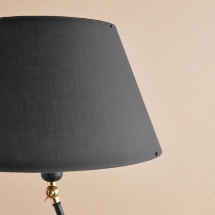 Fleksibel gulvlampe AYD 1xE27/40W/230V sort