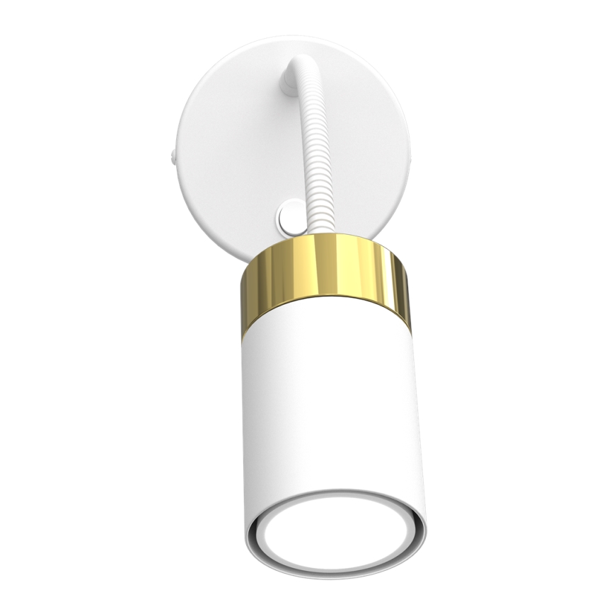 Fleksibel bordlampe JOKER 1xGU10/8W/230V hvid/guld