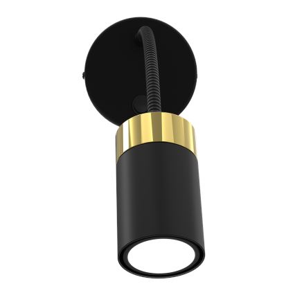 Fleksibel bordlampe JOKER 1xGU10/8W/230V sort/guld
