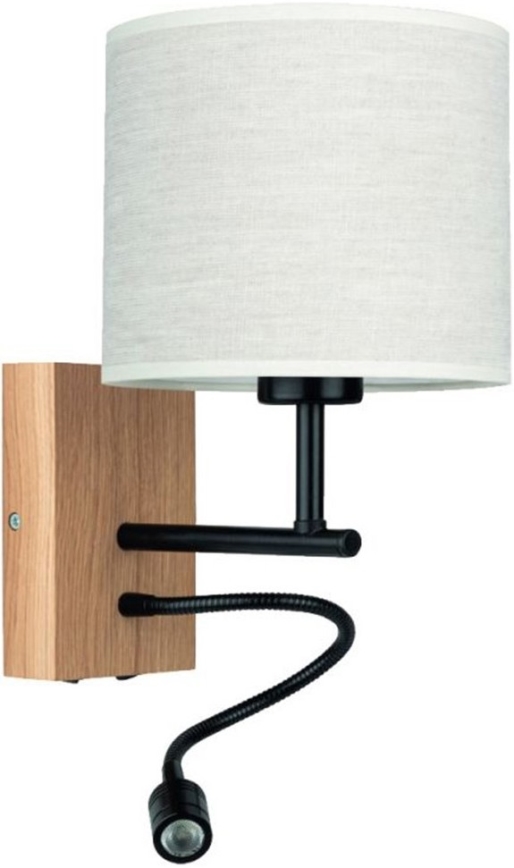 Fleksibel lampe BOHO 1xE27/25W + LED/1W/230V eg