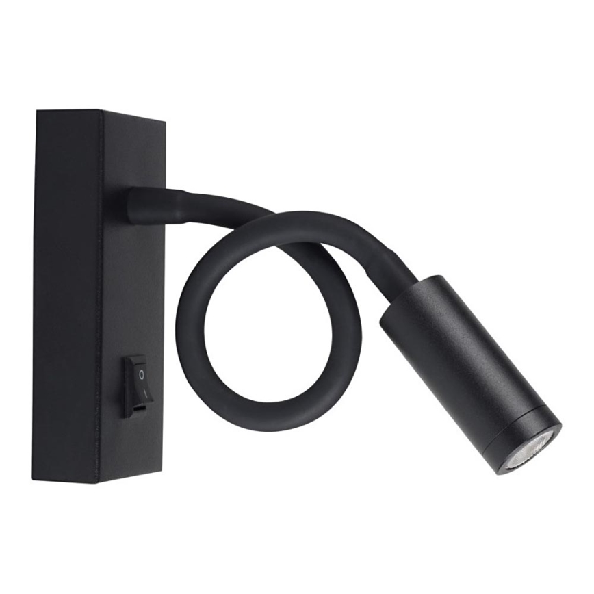 Fleksibel LED lampe TONIL LED/2,7W/230V sort
