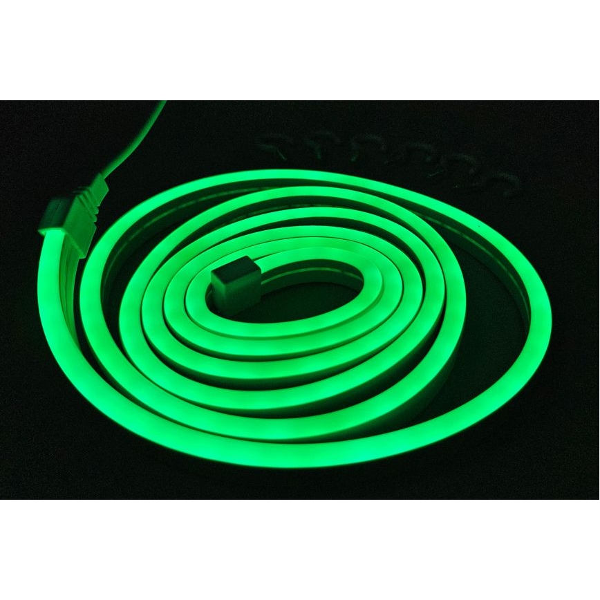 Fleksibel LED strip NEON LED/5V USB 1,8 m grøn