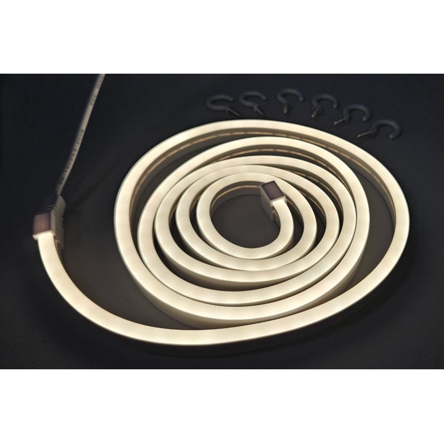 Fleksibel LED strip NEON LED/5V USB 1,8 m hvid