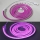 Fleksibel LED strip NEON LED/5V USB 1,8 m lilla