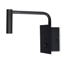 Fleksibel LED væglampe m. USB-port LED/3W/230V