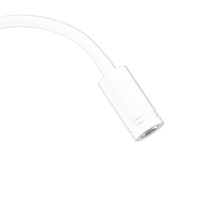 Fleksibel LED væglampe med USB BASE 1xLED/8W + 1xLED/2W/230V hvid