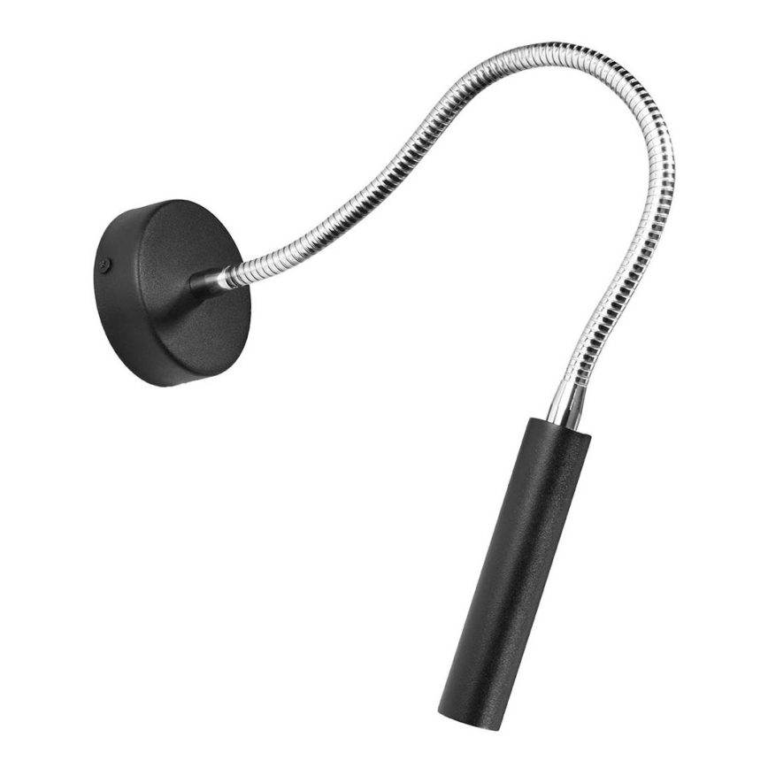 Fleksibel lille lampe AXIL 1xG9/12W/230V sort