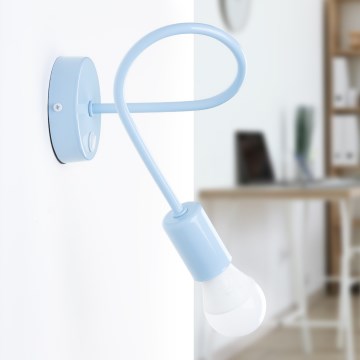 Fleksibel væglampe OXFORD 1xE27/15W/230V blå