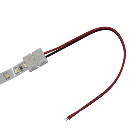 Fleksibelt enkeltsidet stik til 2-bens LED-strips 8 mm