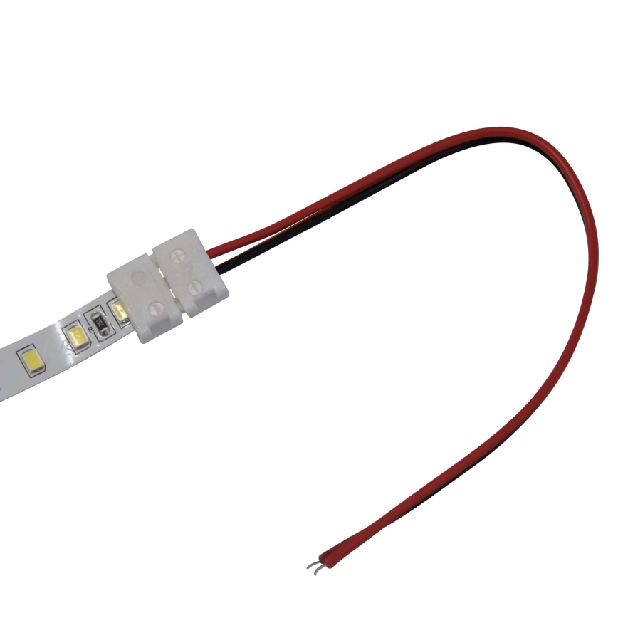 Fleksibelt enkeltsidet stik til 2-bens LED-strips 8 mm