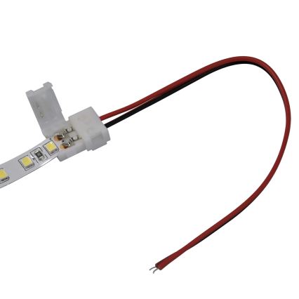 Fleksibelt enkeltsidet stik til 2-bens LED-strips 8 mm