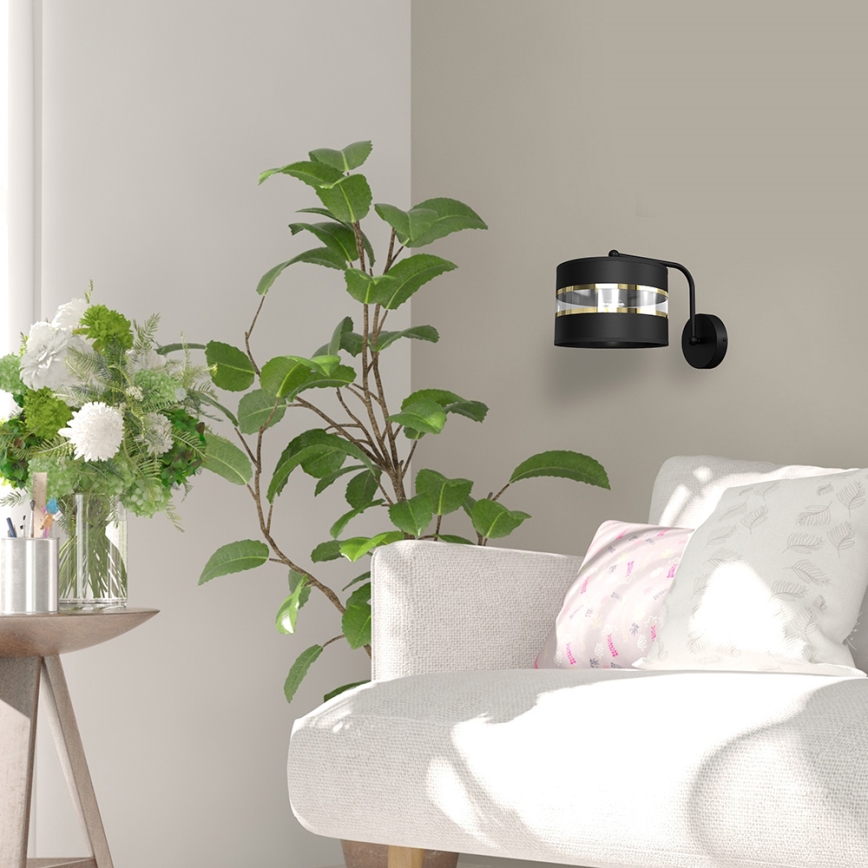 Fleksibelt armatur ULTIMO 1xE27/60W/230V sort