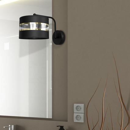 Fleksibelt armatur ULTIMO 1xE27/60W/230V sort