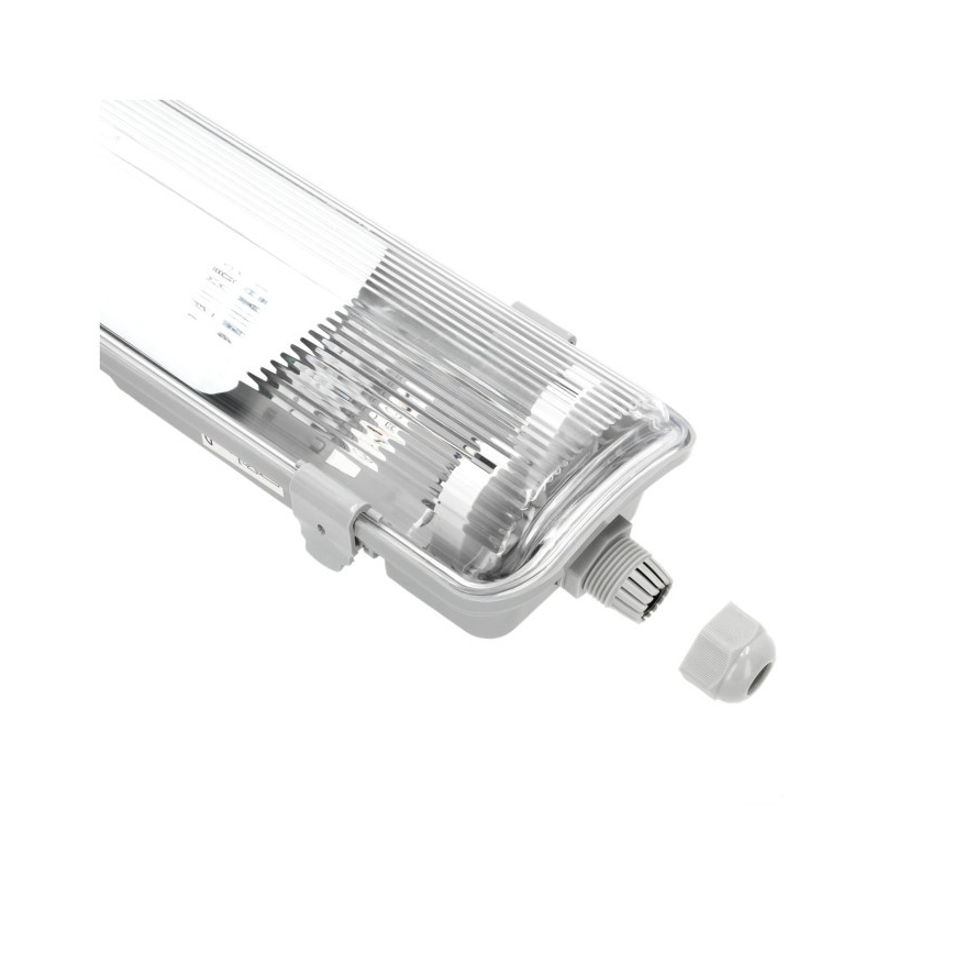 Fluorescerende arbejdslampe HERMIC T8 2xG13/18W/230V IP65