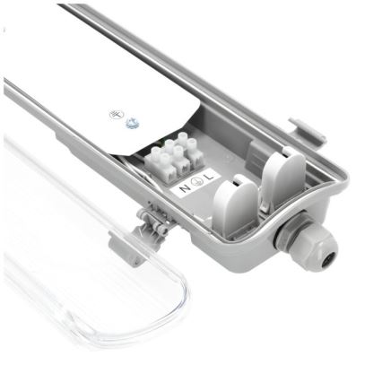 Fluorescerende arbejdslampe HERMIC T8 2xG13/18W/230V IP65