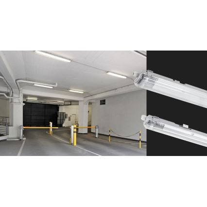 Fluorescerende arbejdslampe LIMEA T8 1xG13/20W/230V IP65 120cm