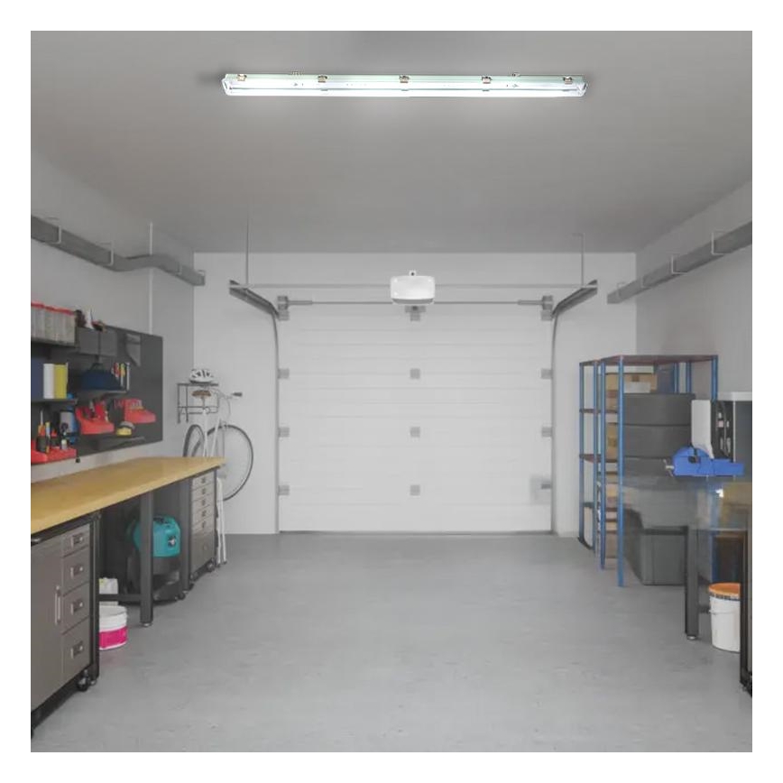 Fluorescerende arbejdslampe T8 2xG13/18W/230V IP65 126 cm