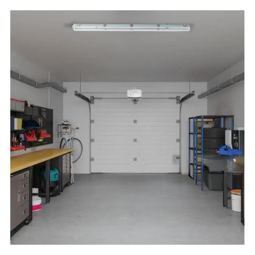 Fluorescerende arbejdslampe T8 2xG13/18W/230V IP65 126 cm