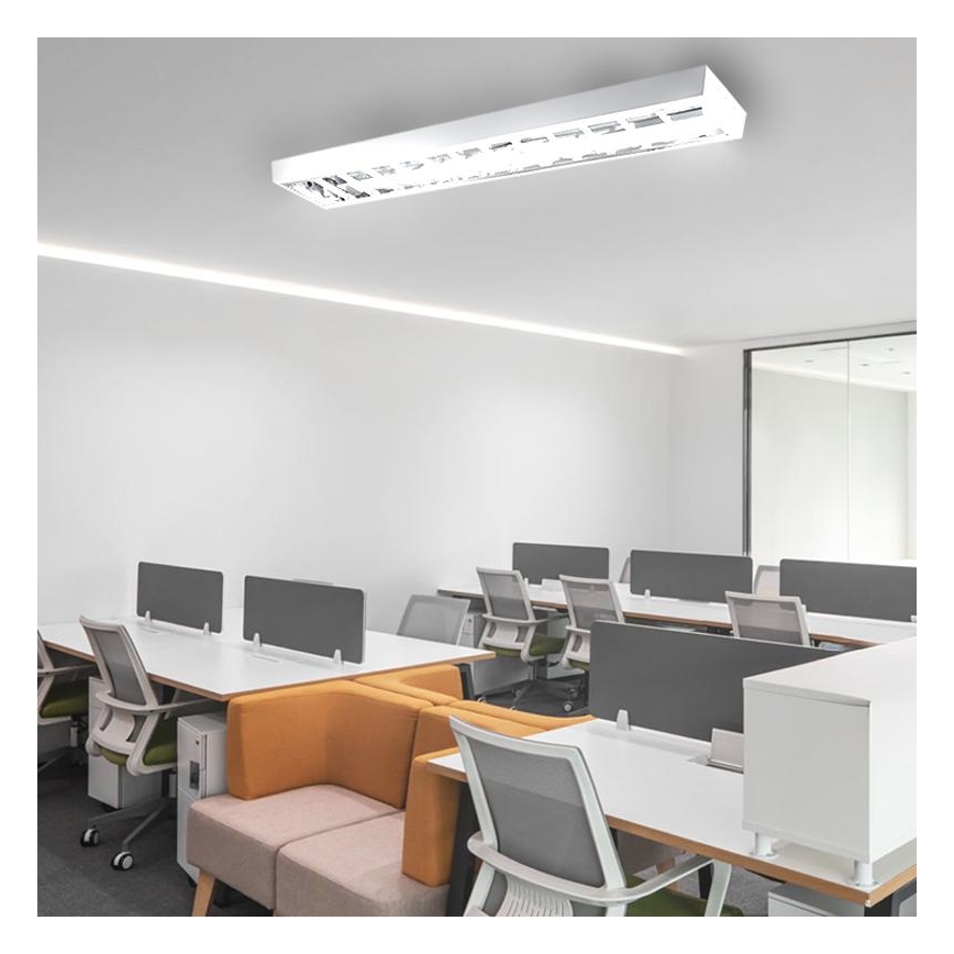 Fluorescerende lampe T8 2xG13/18W/230V 120 cm hvid