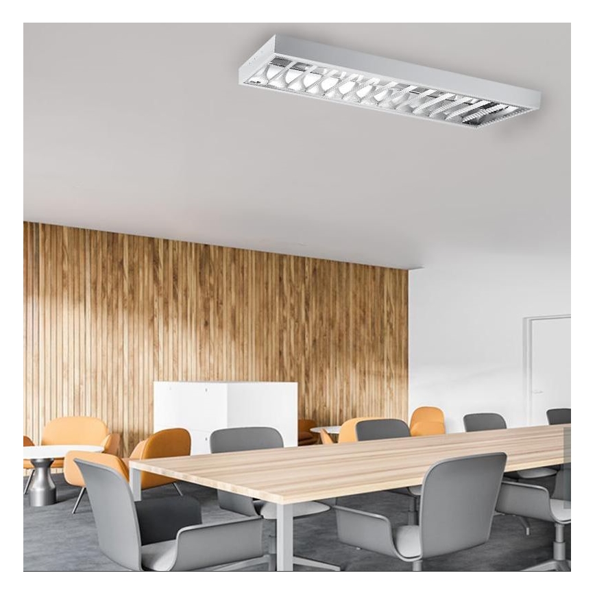 Fluorescerende lampe T8 2xG13/18W/230V 120 cm hvid