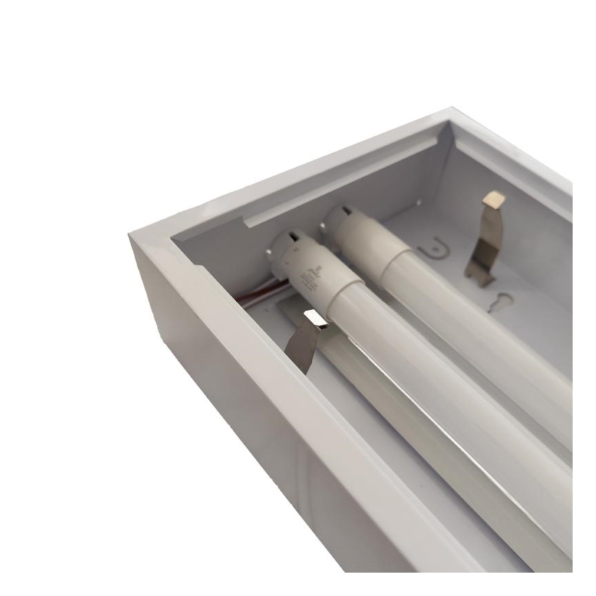 Fluorescerende lampe T8 2xG13/18W/230V 120 cm hvid