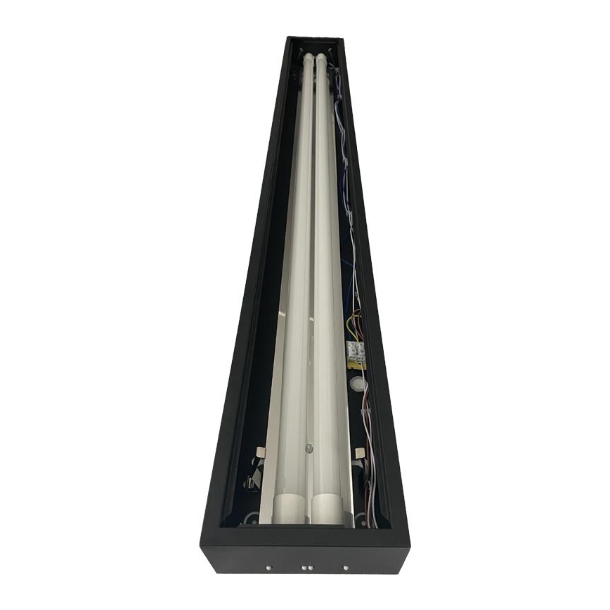 Fluorescerende lampe T8 2xG13/18W/230V 120 cm sort