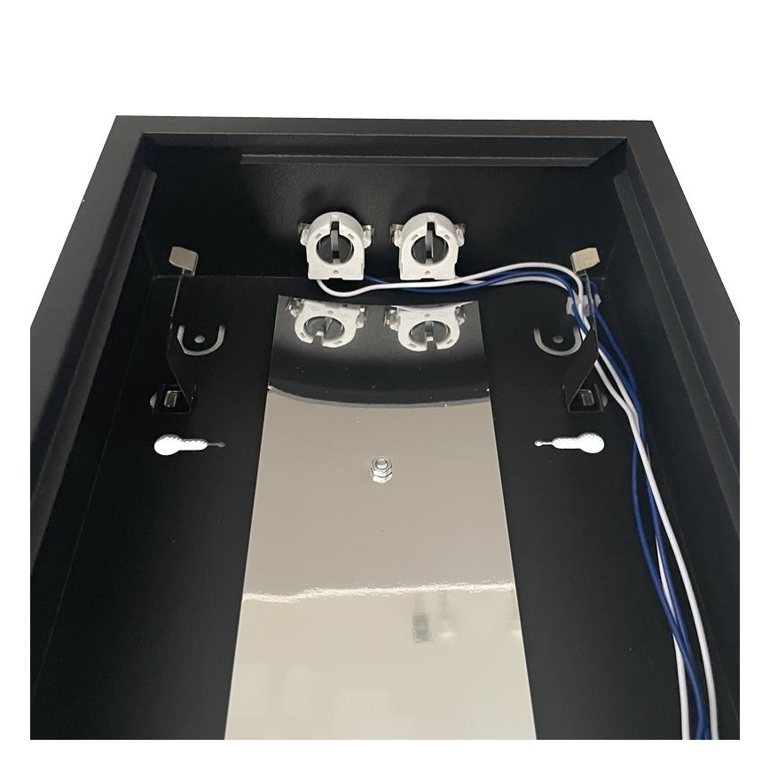 Fluorescerende lampe T8 2xG13/18W/230V 120 cm sort