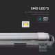 Fluorescerende LED arbejdslampe T8 2xG13/10W/230V 4000K 60 cm IP65