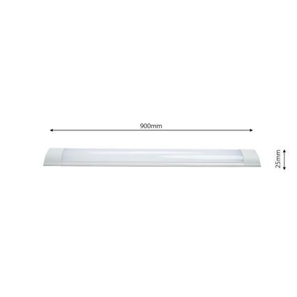 Fluorescerende LED industrilampe BATTEN LED/30W/185-277V