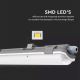 Fluorescerende LED industrilampe T8 1xG13/10W/230V 4000K 60 cm IP65