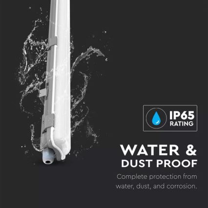 Fluorescerende LED industrilampe T8 1xG13/10W/230V 4000K 60 cm IP65