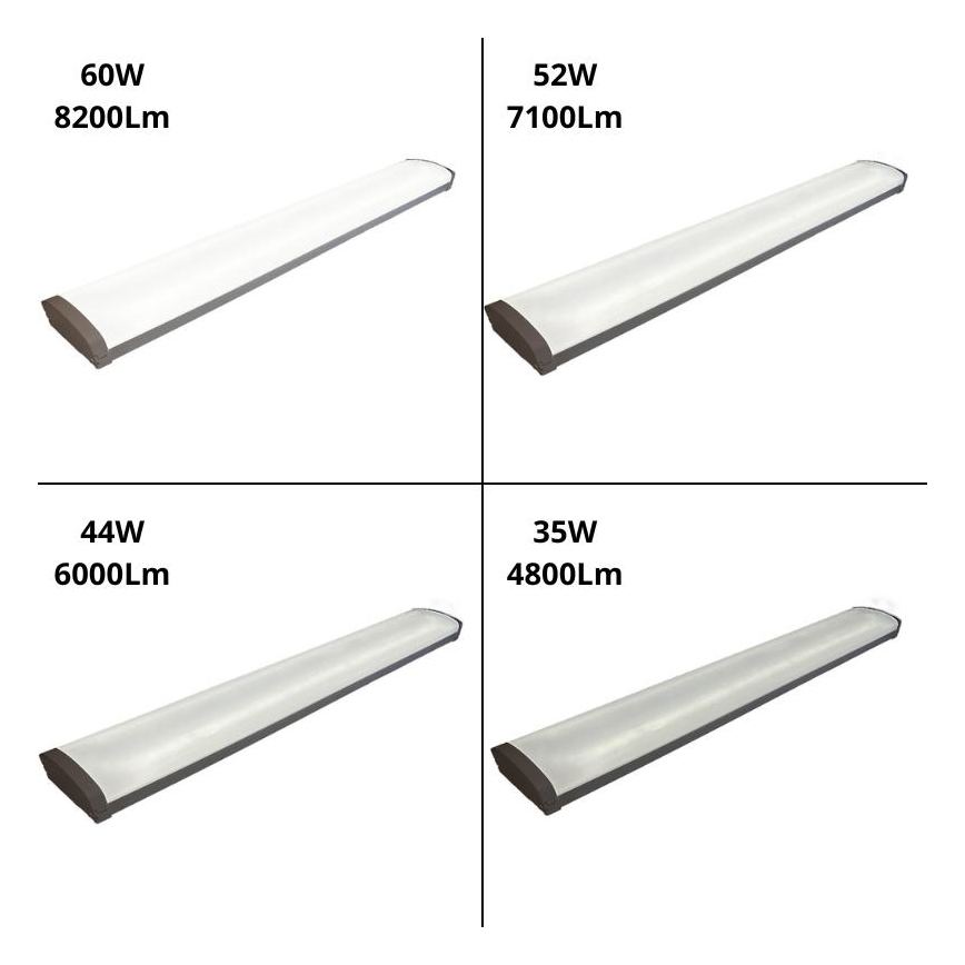 Fluorescerende LED lampe dæmpbar LED/35W/44W/52W/60W/230V 4000K 120 cm
