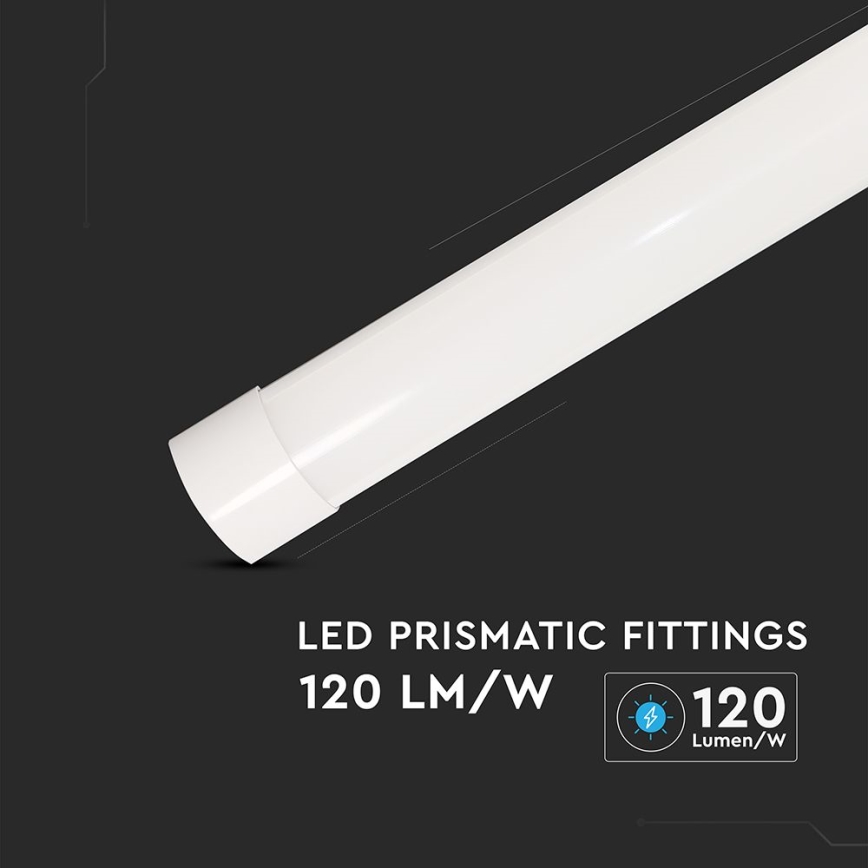 Fluorescerende LED lampe LED/20W/230V 6500K 60 cm hvid