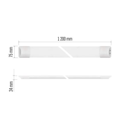 Fluorescerende LED lampe MINO LED/40W/230V 4000K 120 cm