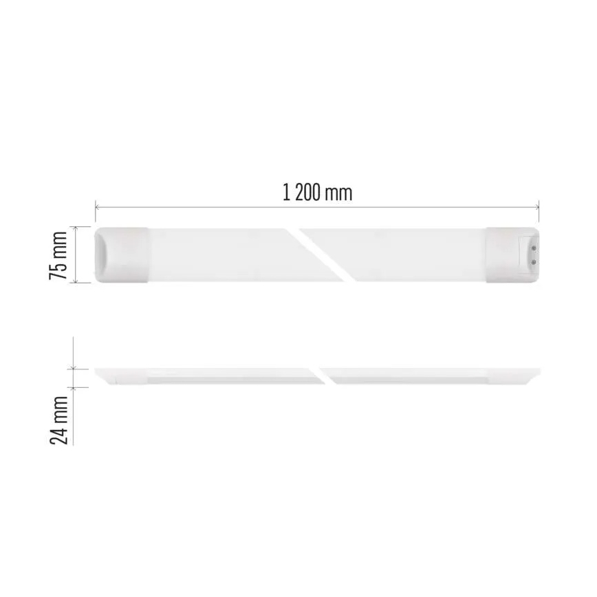Fluorescerende LED lampe MINO LED/40W/230V 4000K 120 cm