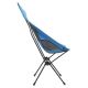 Foldbar campingstol blå 105 cm