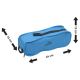 Foldbar campingstol blå 105 cm