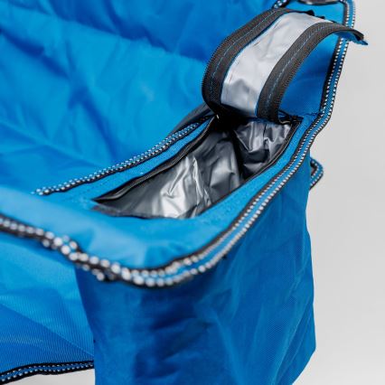 Foldbar campingstol blå