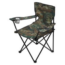 Foldbar campingstol camouflage